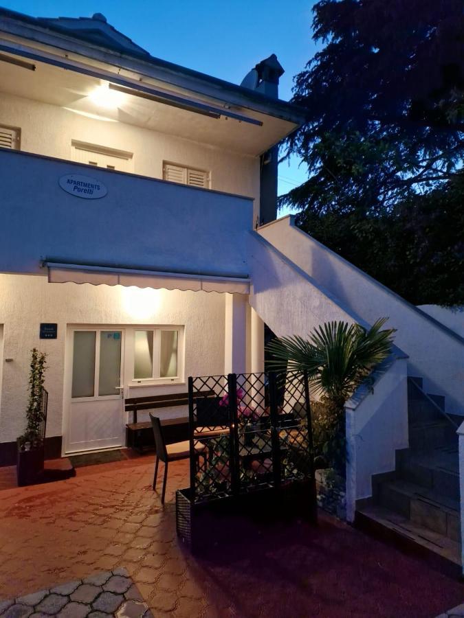 Apartments Poretti For 2,In Center Parking Free In The Yard,6 Min Beach Walk Rovinj Exterior foto